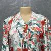 Calças femininas de duas peças 2 mulheres conjunto 2023 primavera moda terno africano solto impresso manga longa camisa blusa combinando escritório senhora outfits