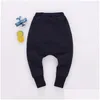 Pantalons Big Boys Harem Pantalons pour filles Casual Baggy Coton Solide Vêtements d'hiver pour enfants Belle soie mignonne 210308 Drop Livraison bébé Dhocf