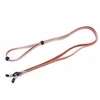 Adjustable PU Leather Eyeglasses Chains Reading Glasses Lanyard Strap Sunglasses Link Chain Holder Wholesale