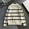 Sweater Mense Womens Arrow Color Gradient Cardigan Lover Sweaters Senior Classic Multicolor Round Neck Autumn Winter Håll varma bekväma högkvalitativa loeweev 003