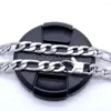 Chains 12mm Width 18'' - 36'' Inches Customize Length Mens High Quality Stainless Steel Necklace Figaro Chain Fashion Punk