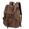 Rucksack Mode Herren Vintage Canvas Schultasche Reisetaschen Große Kapazität