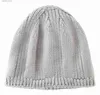 Beanie/Skull Caps Connectyle Boys Girls Classic Solid Ribbed Thick Beanie Hat Kids Soft Stretch Streck Stick Stick Stick Stick Sticke Water Skull Daily Outdoor Casual Cap Q231130