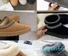 Barnstövlar Designer Tasman tofflor Tazz Baby Snow Australia Mini Fashion Booties Platform Boot For Girls Women Winter Fluffy Shoes Suede