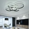 Ceiling Lights Modern Led Lamp For Living Room Bedroom Study Indoor Black/Gold Finished 90-260V