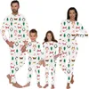 Family Matching Outfits Christmas Family Matching Pajamas Set Mother Daughter Father Son Outfit Pyjamas Baby Rompers Sleepwear 231129
