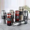 Waterflessen 1000800600500ml Thermoskan Thermoskan Roestvrij Staal Grote Capaciteit Thee CupThermos Draagbare Thermosflessen 230428