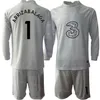 Club Team Goalkeeper GK Youth Edouard Mendy Jerseys Soccer Set Long Sleeve Kepa Arrizabalaga Robert Sanchez Djordje Petrovic Kids Football Shirt Kits 22/23 QieErXi