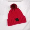 Chapeau d'hiver Bonnet de luxe de luxe pour hommes, casquette classique, lettre, couleur unie, bonnet en laine pour femmes et hommes, bonnets simples