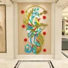 Adesivi murali Cinese classico fai da te Phoenix adesivo acrilico 3D Stereo Soggiorno Ingresso Ristorante Layout di sfondo2870