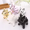 Europese Keramische Ambachten Bulldog Spaarpot Home Decor Leuke Spaarpot Ornamenten Creatieve Bulldog Spaarpot LJ201212237F