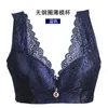 BRAS Push Up for Women Plus Siake Vest Bra Prunge Drut Bree Brasserie Lekko wyłożony bielizna wyściełana 34 do 52 C D E 231129