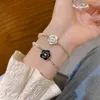Pulseira de mão feminina feminina pulselia pérola pulselia 2023 estilo elegante