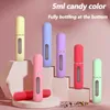 Mini bouteille de recharge de parfum couleur bonbon de 5ml, sous-embouteillage, vaporisateur à brume Fine, conteneurs cosmétiques rechargeables, atomiseur pour outil de voyage