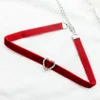 Choker Fashion Velvet Necklace For Women Rhinestone Heart Square Round Short Clavicle Collares Neck Jewelry Gifts FS15