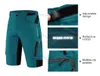 Jacht shorts wosawe fietsen reflecterend waterbestendige ritszakken buiten sport mtb mountain bik fiets rijbroeken