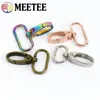 Bag Parts Accessories 50pcs Metal Strap Buckles Lobster Clasp Bag Buckles Webbing Snap Hooks Handbag Hangers DIY KeyChain Leather Part Accessories 231130