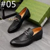 Scarpe oxford per uomo Designer Formal Mens Dress Shoes Pelle nera Luxury Party Scarpe da sposa Nappe Flat Mocassini Taglia 38-45