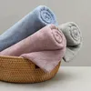 Towel 140x70cm Solid Color Micro Fiber Bath Adult Household Large Body Spa Blanket Water Absorption