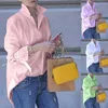 Frauen Blusen Shirts Baumwolle Ausgestellte Ärmel Bogen Casual Streetwear Fashion Frau Neue Herbst 2023 Lange-sleeve Lose Frauen tops S-5XLyolq