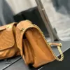 Femmes designer Cloud Soft Vintage Couber Chain Quilt Overing Crossbody Bodage Sac à bandoulière Top Mirror Quality Back Slot Pocket