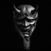 Partij Maskers Zegel Rode Prajna Cosplay Japanse Stier Duivel Grimas Hoorns Mask266K