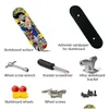 Novità Giochi Plastica Mini Finger Skate Board Gioco da tavolo Giocattolo per bambini Skateboard Bambini Scooter Skate Regali educativi 220608 Drop De Dhwin