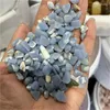 Decorative Figurines 5-7mm Loose Crystal Stone Gravels Natural Blue Angelite Quartz Crystals Chips For Sale