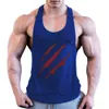 Vasche di cotone per bodybuilding in palestra di alta qualità Tops Summer Basketball Men Ridding Men Accensione di asciugatura rapida USA T-Shirt