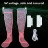 Sportsocken Winter Warm Outdoor Thermo-Heizsocke 3 Modi Elastisch Bequem Wasserabweisend Elektrisches Set 231129