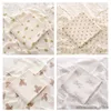 Cobertores Swaddling Cobertor de bebê Musselina Swaddle 2 Camadas de Algodão Receber Cobertores para Toalha de Banho Recém-nascido Roupa de Cama de Verão Itens de Bebê Mãe Crianças R231130