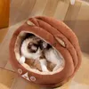 Letti per gatti Mobili NUOVO Cartoon Pet Dog Bed per cani di piccola taglia Divertente Nido Casa invernale Tenda Peluche Teddy Kennel Gatti Homevaiduryd