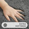 Tapetes Olanly Soft Banheiro Tapete de Pelúcia Absorvente Quick Dry Bath Mat Shower Pad Protetor de Chão Decoração Não-Slip Sala de Estar Quarto Tapete 231129