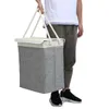 Organizacja koszyk pralni Dirty Ubrania koszyk z uchwytem wodoodporne domowe opróżnienia duża pojemność pyłu dla domowych toreb do przechowywania domu