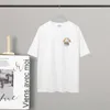 Роскошная дизайнерская футболка женская футболка Рубашка Правильная версия Года уличной тренды Luojia 23ss вышитый Hare Mobile Castle OS Футболка с рукавом