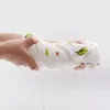 Filt Swaddling 110110cm Baby Born 4Layer Pure Cotton Bath Thandels Soft Absorbert Gaze Towduce Quilt Summer Spädbarn Swaddle Wrap 231128