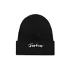 Beanie / Skull Caps Atacado Bonnets Bordados Para Sempre Letras Inverno Tricô Chapéus Para Casais Amantes Acrílico Quente Ski Skullies Beanies YD028 J231130