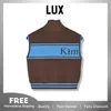 Tricots pour femmes Lux Automne Hiver Corée Design Knit Wear Gilet Épais Zipper Top Pour Femmes Cool Street Fashion Style Hip Designer Marque