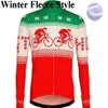 2022 feio natal inverno camisa de ciclismo térmica velo bicicleta roupas mtb camisa longa ropa ciclismo invierno hombre maillot2629