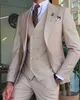 Abiti da uomo blazer 3 pezzi 3 nuovi bianchi abita da uomo 2022 picchi in giro slim fit skindos smoking squillo su misura masso maschile (blazer+pantaloni+gilet) L231130