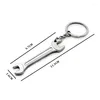 Keychains Creative Key Chain High Quality Alloy Mini Simulation Hammer Tong Tools Keychain ryggsäck Ring hängande Fashion Pendant