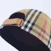 帽子bハット野球キャップデザイナーバー帽子レディース帽子チェッカーパターンチェッカーホワイトサマーサンプロテクションハットルックスバーブリー帽子帽子8jpp