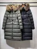 Women's Down Parkas 2023 Nuovo colletto di pelliccia volpe con cappuccio addensato Down Down Duck Duck Down Belt Down Slim Down Giacca