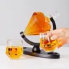 Strumenti da bar Bottiglie di vino d'uva in stile borosilicato alto Agitatori di diamanti Contenitori creativi Set di whisky artigianali fatti a mano 231130