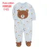 Barboteuses bébé pyjamas coton barboteuse vêtements fermeture éclair né vêtements bambin filles combinaison tenue pour enfants Bebe 231120