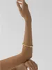 Bangle Plain Gold, покрытые трубчаты