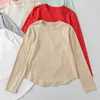 Amour chemise à manches longues chemises de sport vêtements de Yoga T-shirt de gymnastique femme à manches longues hauts pour femmes Fitness vêtements d'entraînement de gymnastique