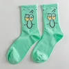 Women Socks Cute Cartoon Spring And Summer Medium Tube For Size 36-42