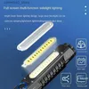 Torches CORKILUX Rechargeable 5000mAh Battery 21700 EDC LED Flashlight TYPE-C USB Charging Magnetic Tail With COB Side Work Light Torch Q231130