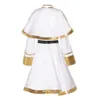 Anime Himmel -dräkt vid begravningen Frieren Cosplay Dress Male and Female Lead Wig Headwear